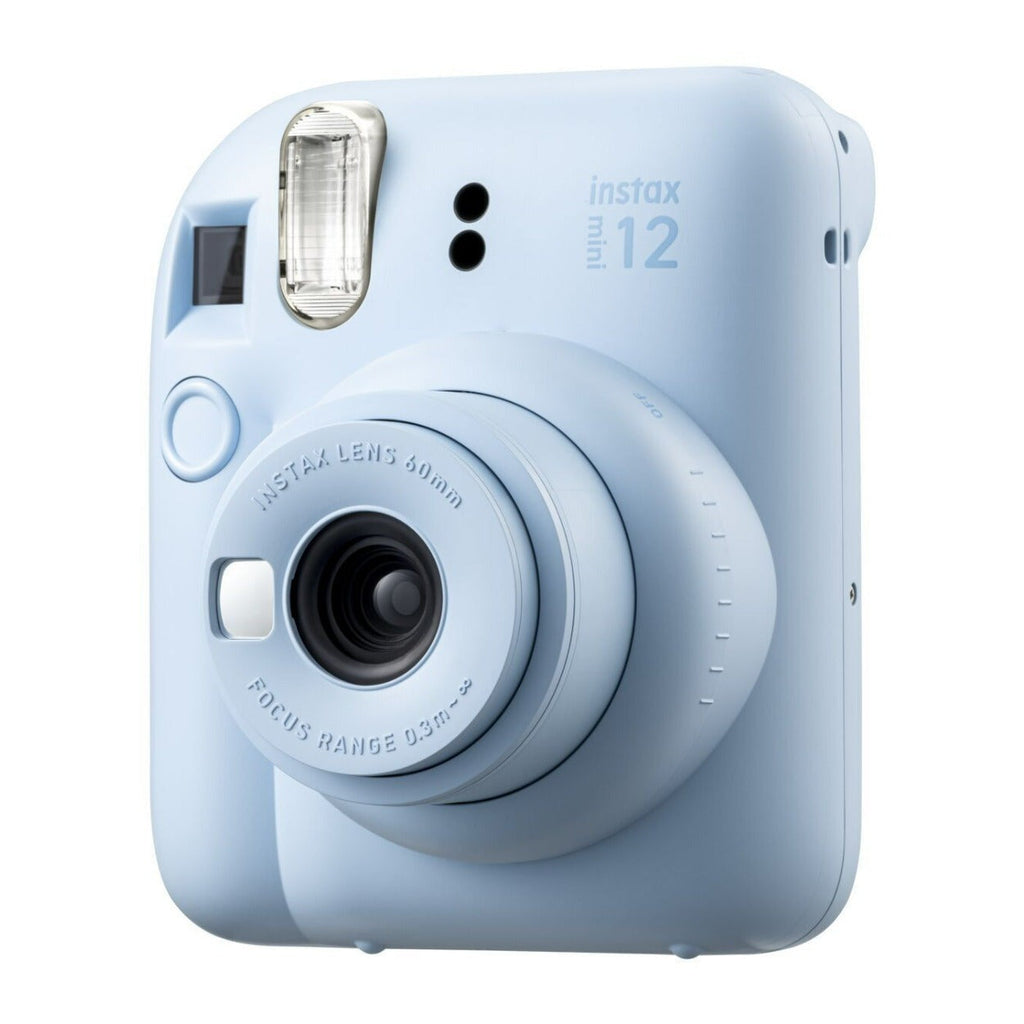 Fujifilm Instax Mini 12 Instant Camera (Pastel Blue) and Instax Film Kit Bundle