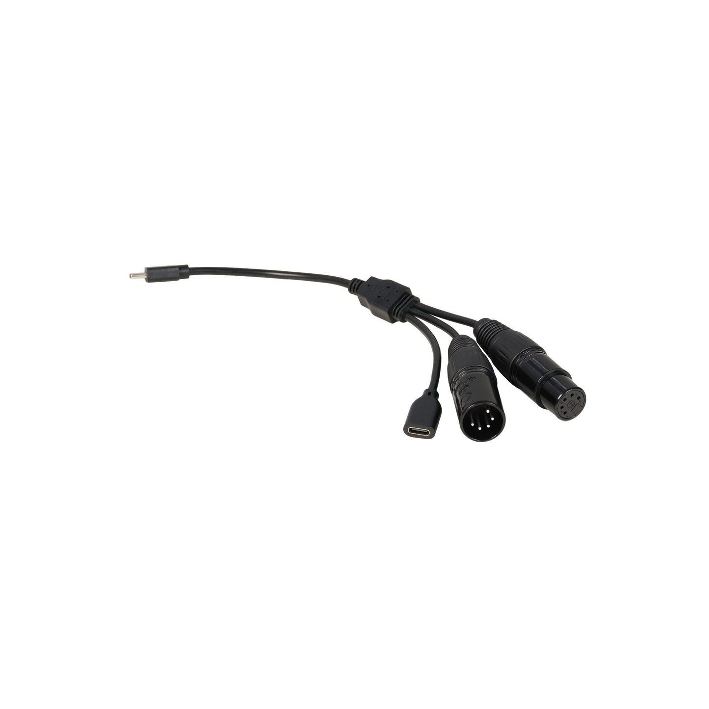 Nanlite 10-Inch USB-C to DMX Cable for PavoBulb, PavoTube, and PavoTube II