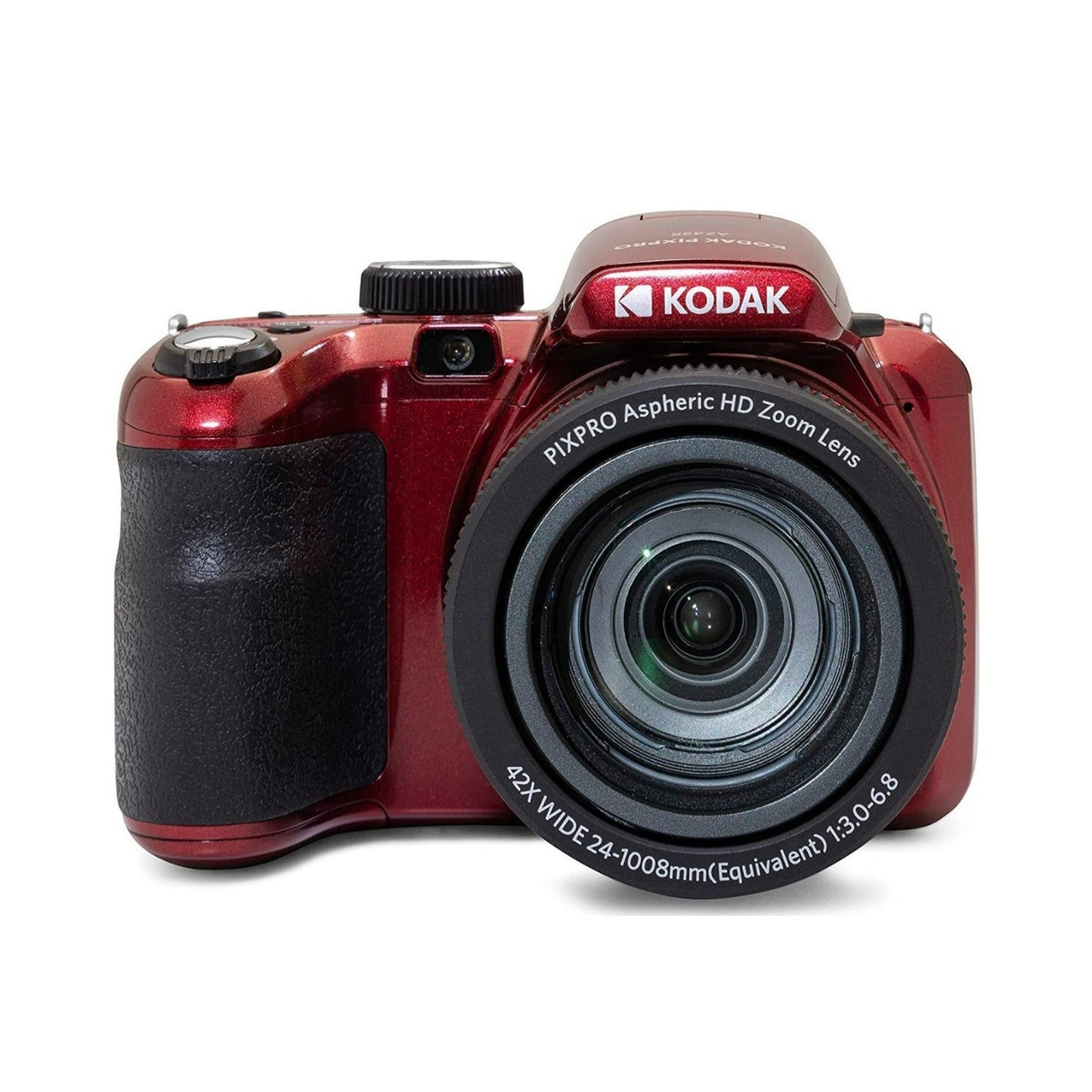 Kodak PIXPRO AZ425 Astro Zoom Camera (Red) with 32GB Memory Card and Accessory Bundle