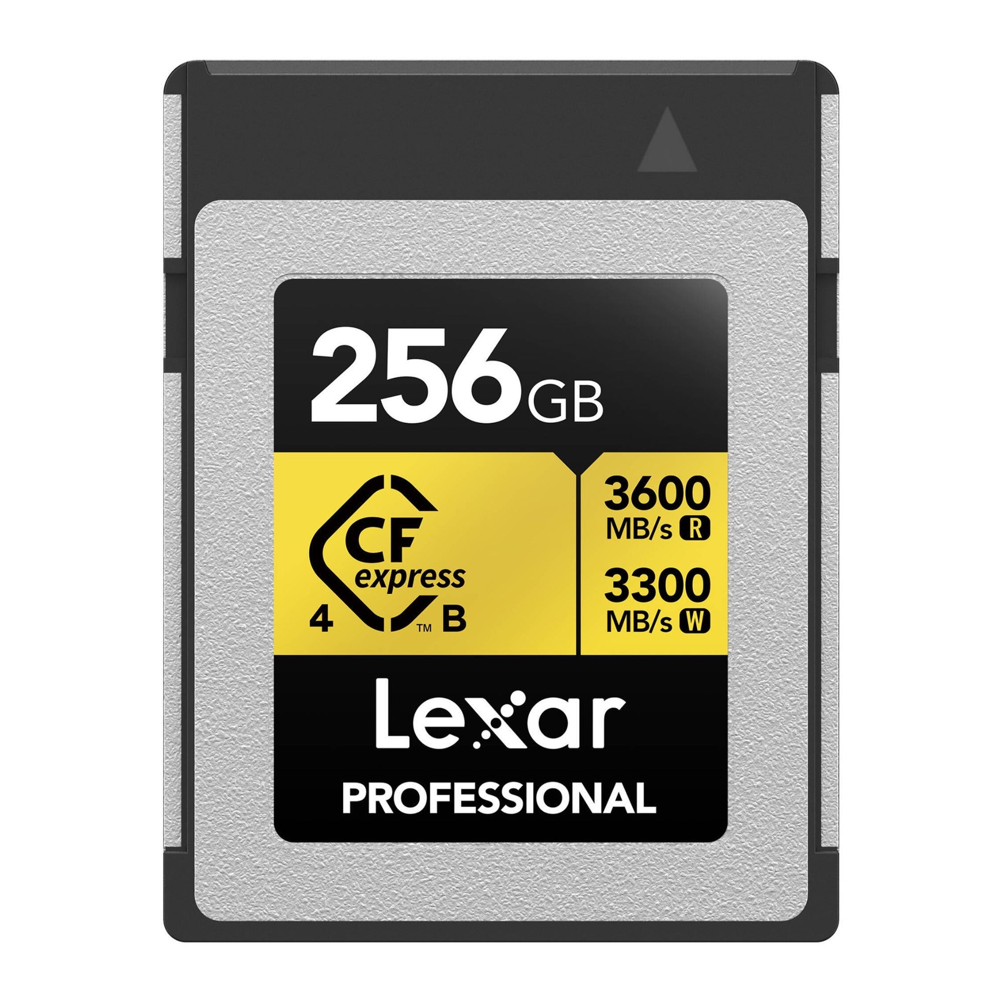 Lexar 256GB Professional GOLD CFexpress 4.0 Type B Memory Card