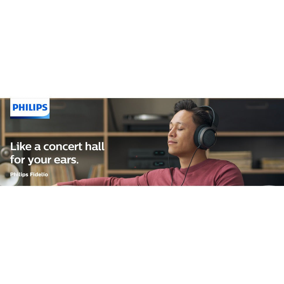 Philips Fidelio X3 Wired Over-Ear Open-Back Headphones