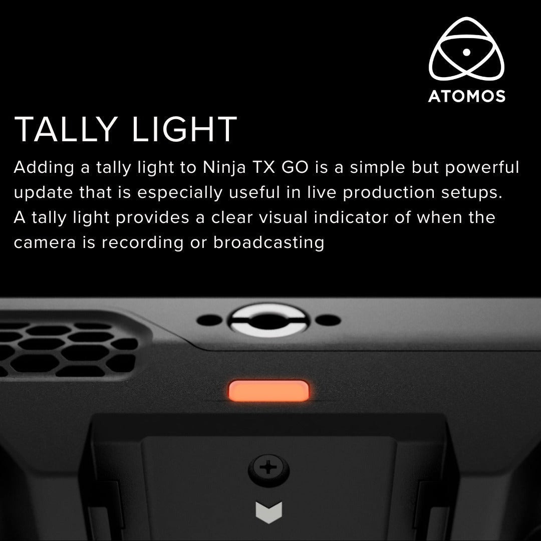 Atomos Ninja TX GO On-Camera Monitor Bundle with Universal Power Kit
