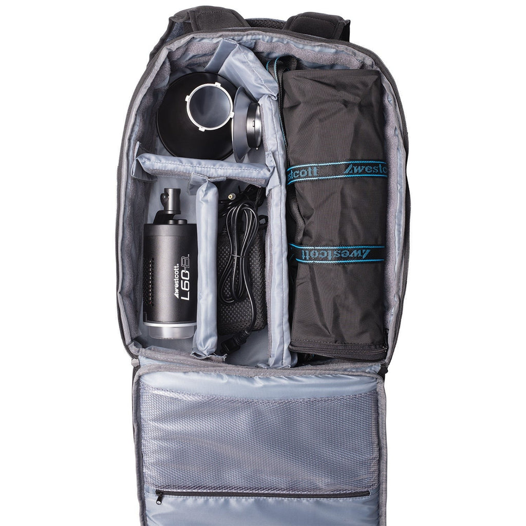 Westcott L60-B Bi-Color COB LED Video Light 1-Pack and Backpack Kit (Used)