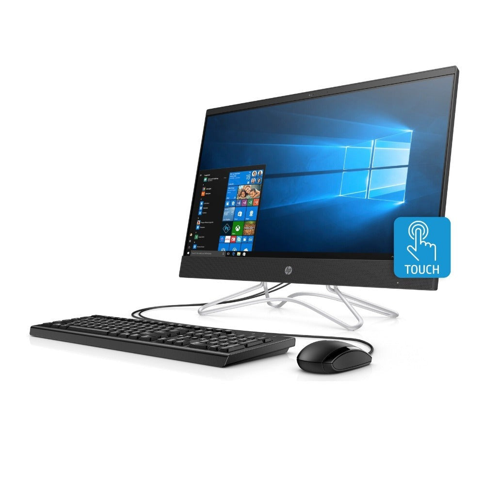HP 24-F0024 23.8" FHD Touch All-in-One Desktop, Intel Core i3-8130U, 8GB RAM, 256GB SSD (Certified Refurbished)