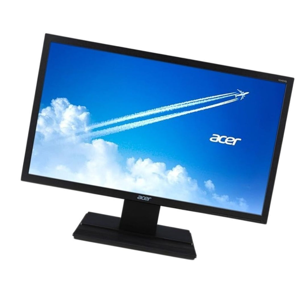 Acer V246HQL 23.6" Full HD LED Monitor (1920 x 1080), Black (Certified Refurbished)