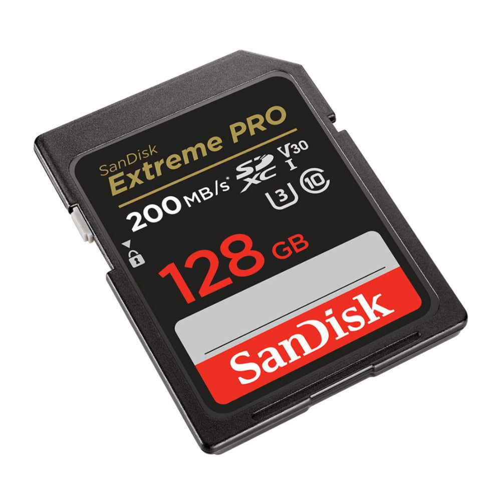 SanDisk 128GB Extreme PRO 200MB/s SDXC UHS-I Memory Card