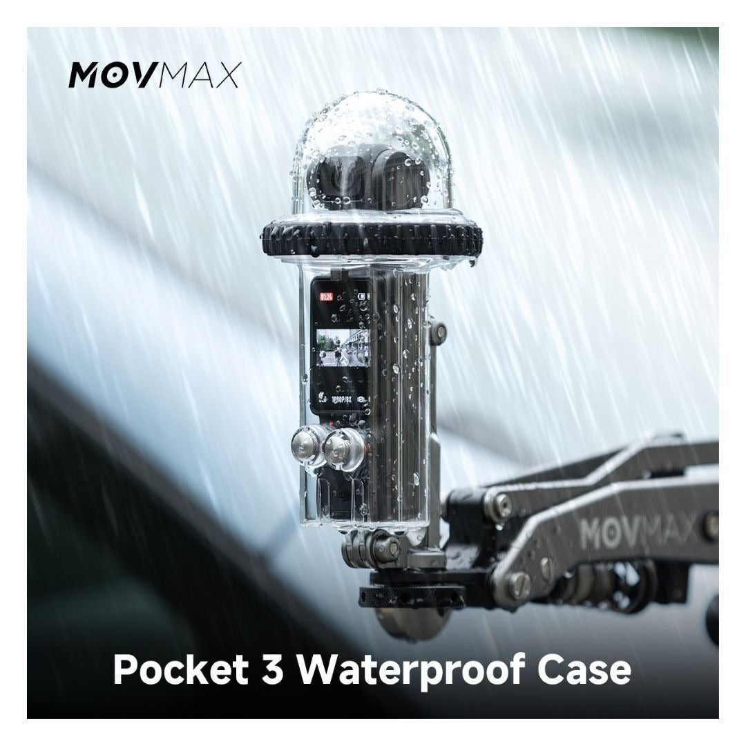 Movmax Blade Arm for DJI Pocket 3, Insta 360, and GoPro HERO 12 Cameras and Extension Tube Bundle