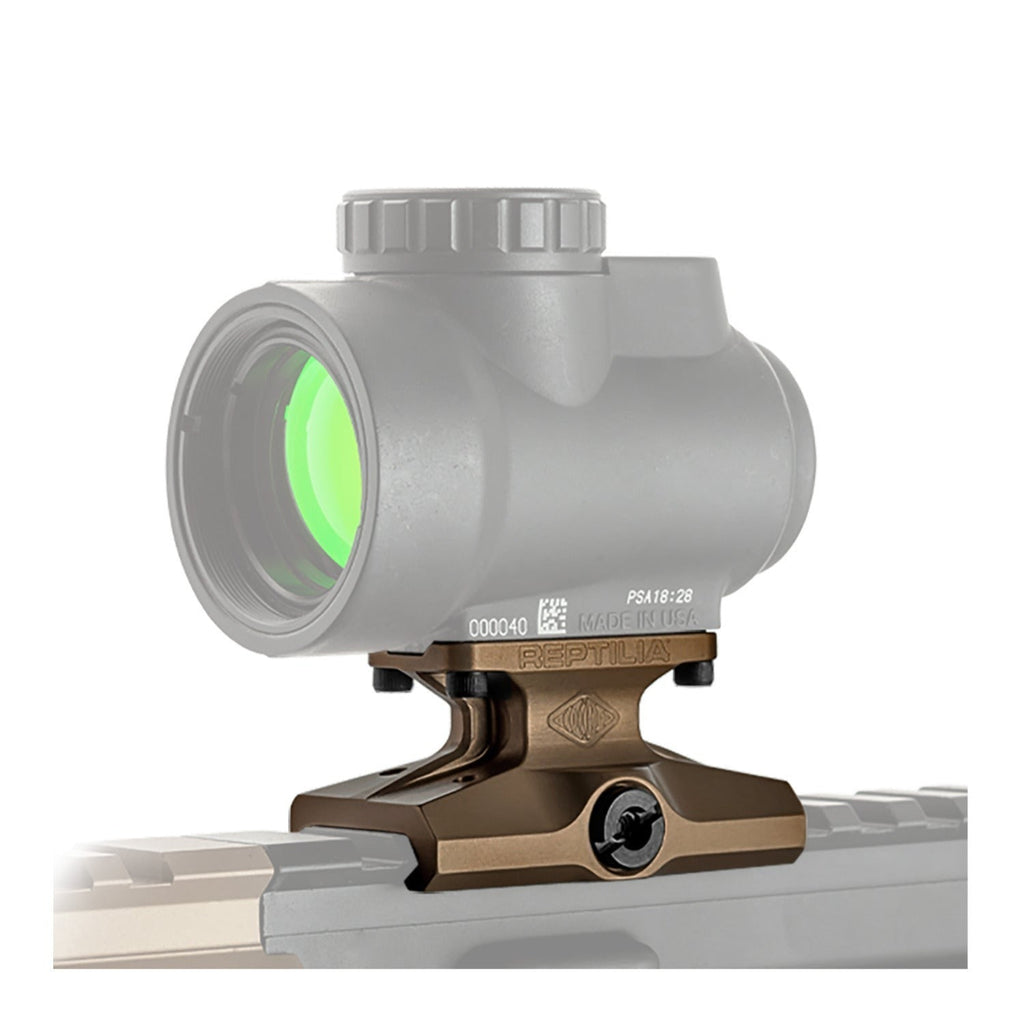 Reptilia DOT Mount Lower 1/3 Co-Witness for Trijicon MRO (FDE Flat Dark Earth)