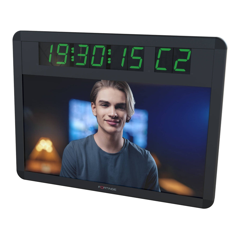Fortinge FB21 Feedback Monitor with Timer for VEGA Studio Teleprompters (21 In)