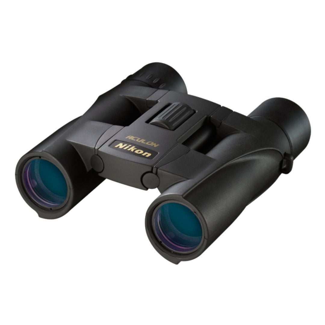 Nikon ACULON A30 10x25 Roof Prism Binoculars, Lightweight Ergonomic Design (Black) (Certified Refurbished)