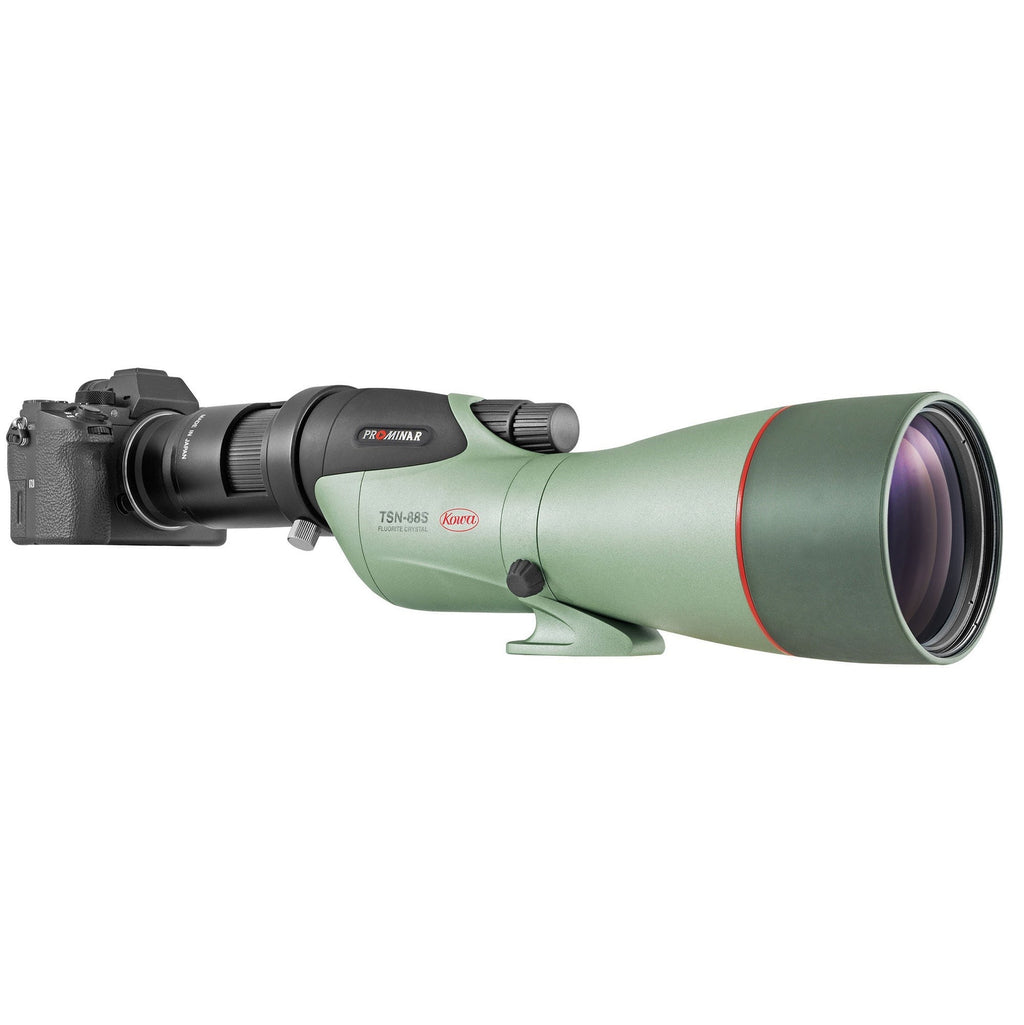 Kowa 88mm Prominar Pure Fluorite Spotting Scope (Straight) & TE-11WZ WA Zoom Eyepiece