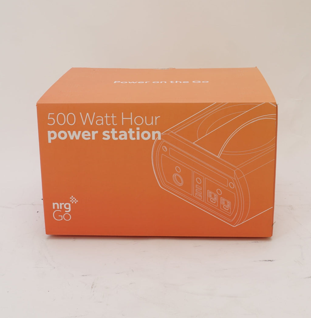 nrgGo 400 Portable Power Generator Battery | Solar Generator | 1200W Pure Sine W (Used)