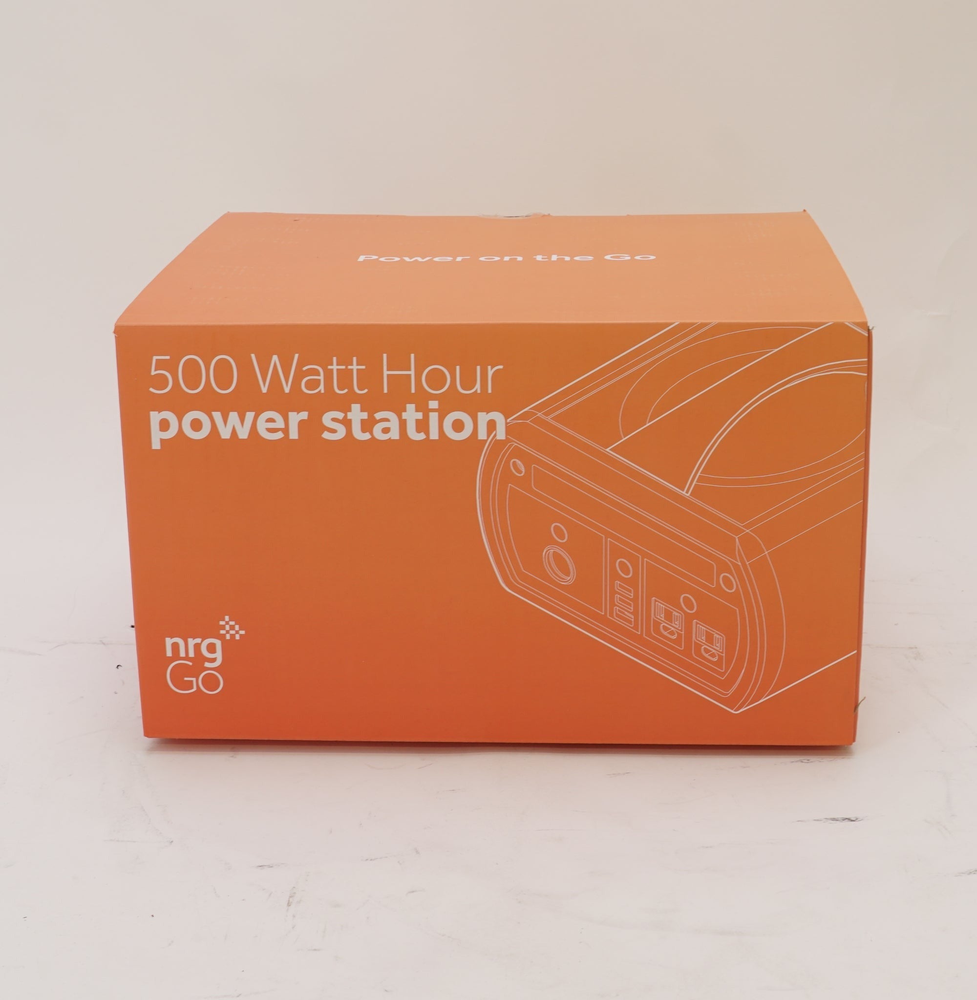 nrgGo 400 Portable Power Generator Battery | Solar Generator | 1200W Pure Sine W (Used)