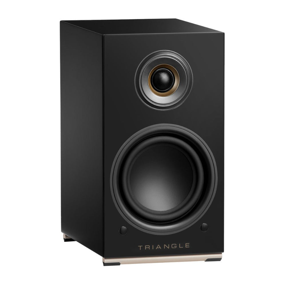 Triangle Audio AIO TWIN Wireless Bluetooth Wi-Fi Speaker (Pair, Graphite Black)
