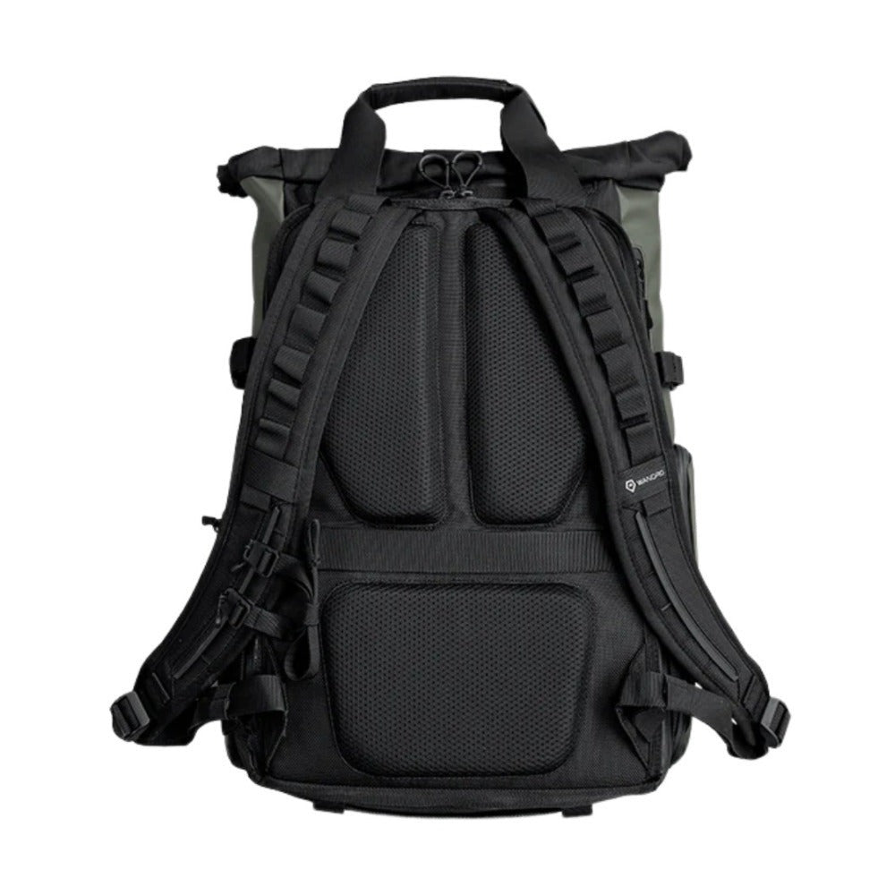 WANDRD PRVKE 21L Weather-Resistant Backpack (Wasatch Green, Photography Bundle)