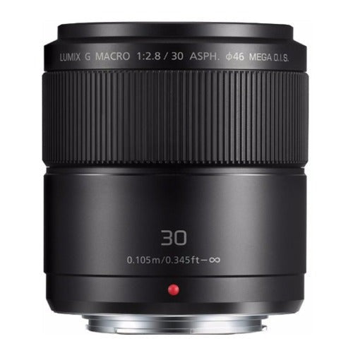 Panasonic LUMIX G MACRO 30mm f/2.8 ASPH. MEGA O.I.S. Lens for Micro Four Thirds Camera