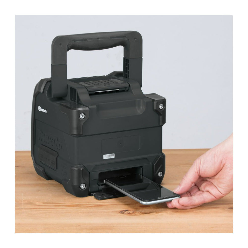Makita XRM08B 18V LXT or 12V Max CXT Li Ion Cordless Bluetooth Job Site Speaker