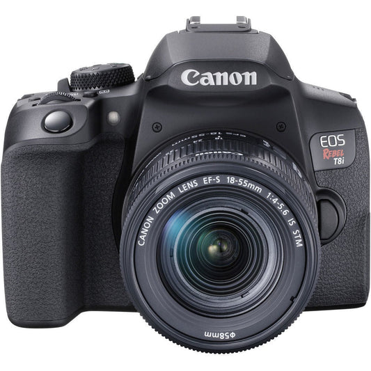 Canon EOS Rebel T8i DSLR Camera with 18-55mm Lens