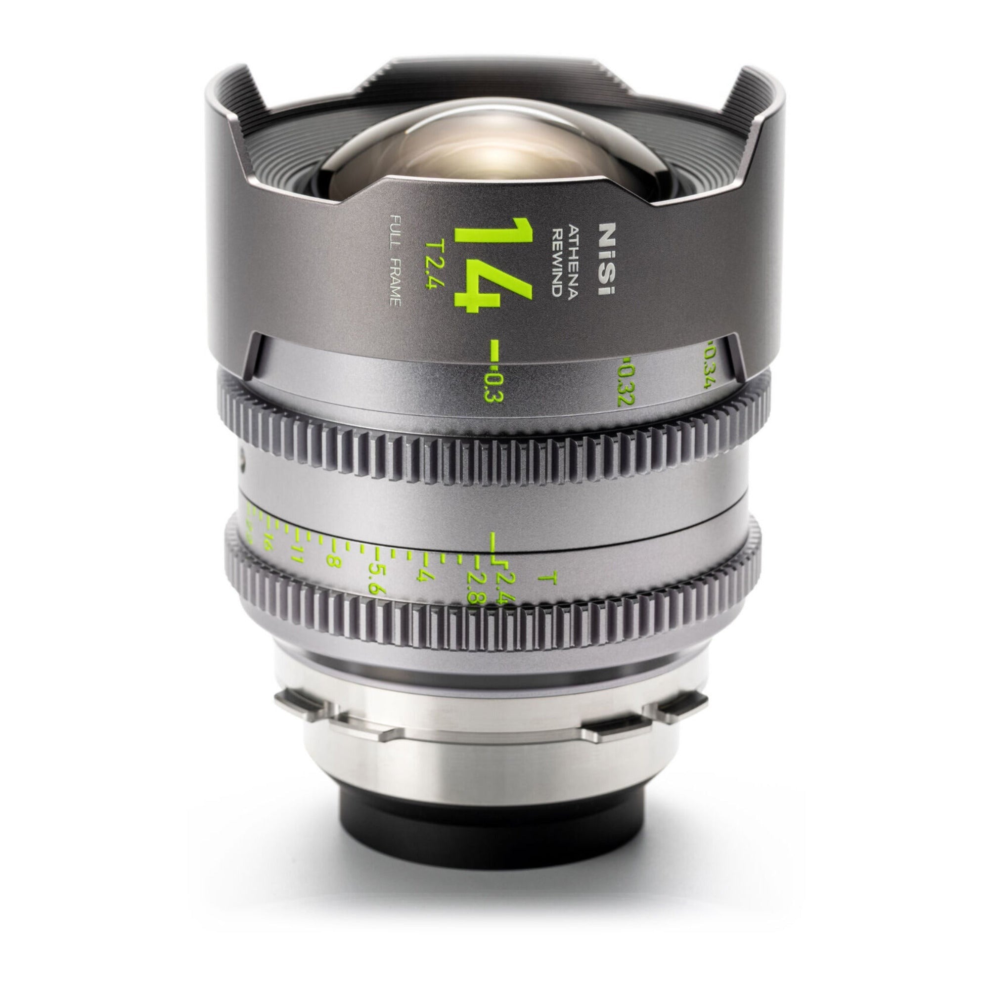 NiSi ATHENA PRIME Rewind Full Frame Cinema Lens Kit with 5 Lenses (14mm, 25mm, 35mm, 50mm, 85mm) and Hard Case (PL Mount)