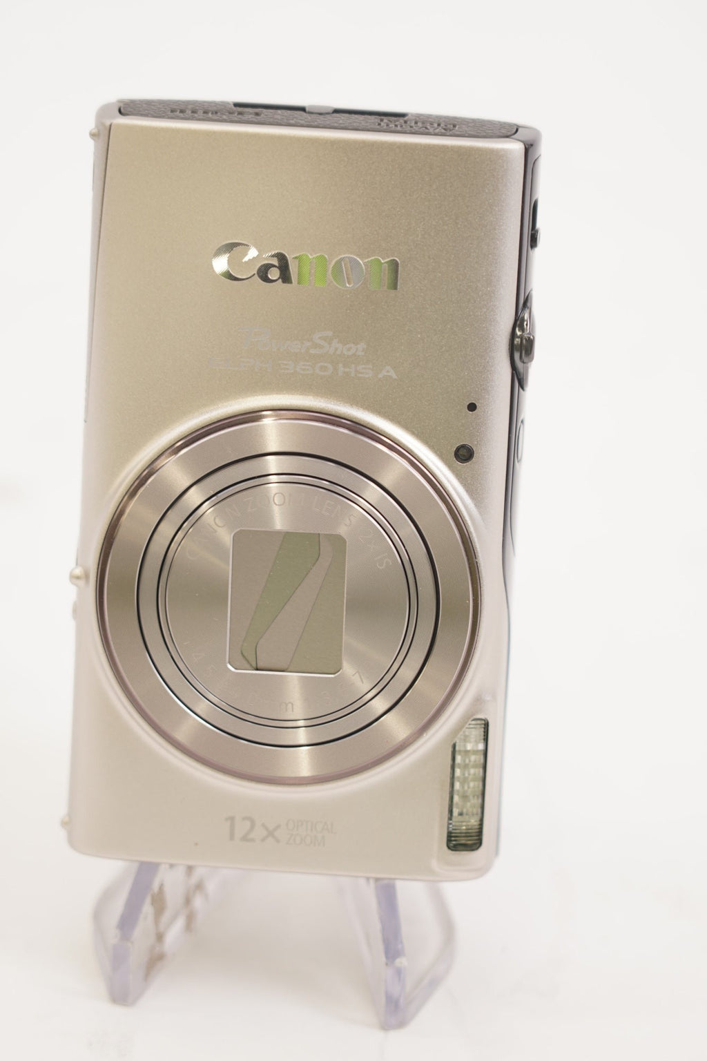 Canon PowerShot ELPH 360 HS A 20.2MP FHD Digital Camera (Silver) (Used)