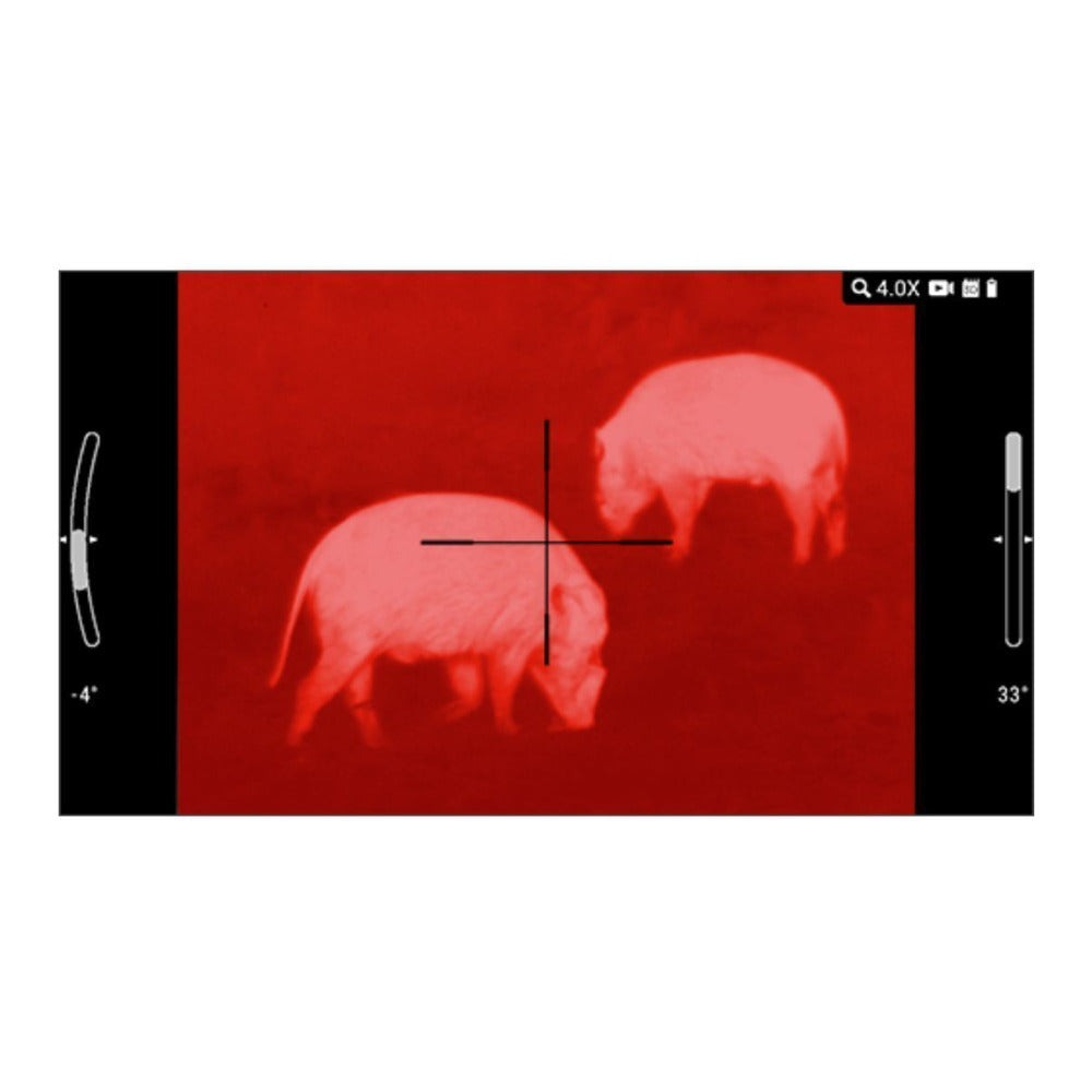 ATN ThOR LTV 2-6x 256 x 192 12 Micron Ultra-Light Thermal Rifle Scope Bundle