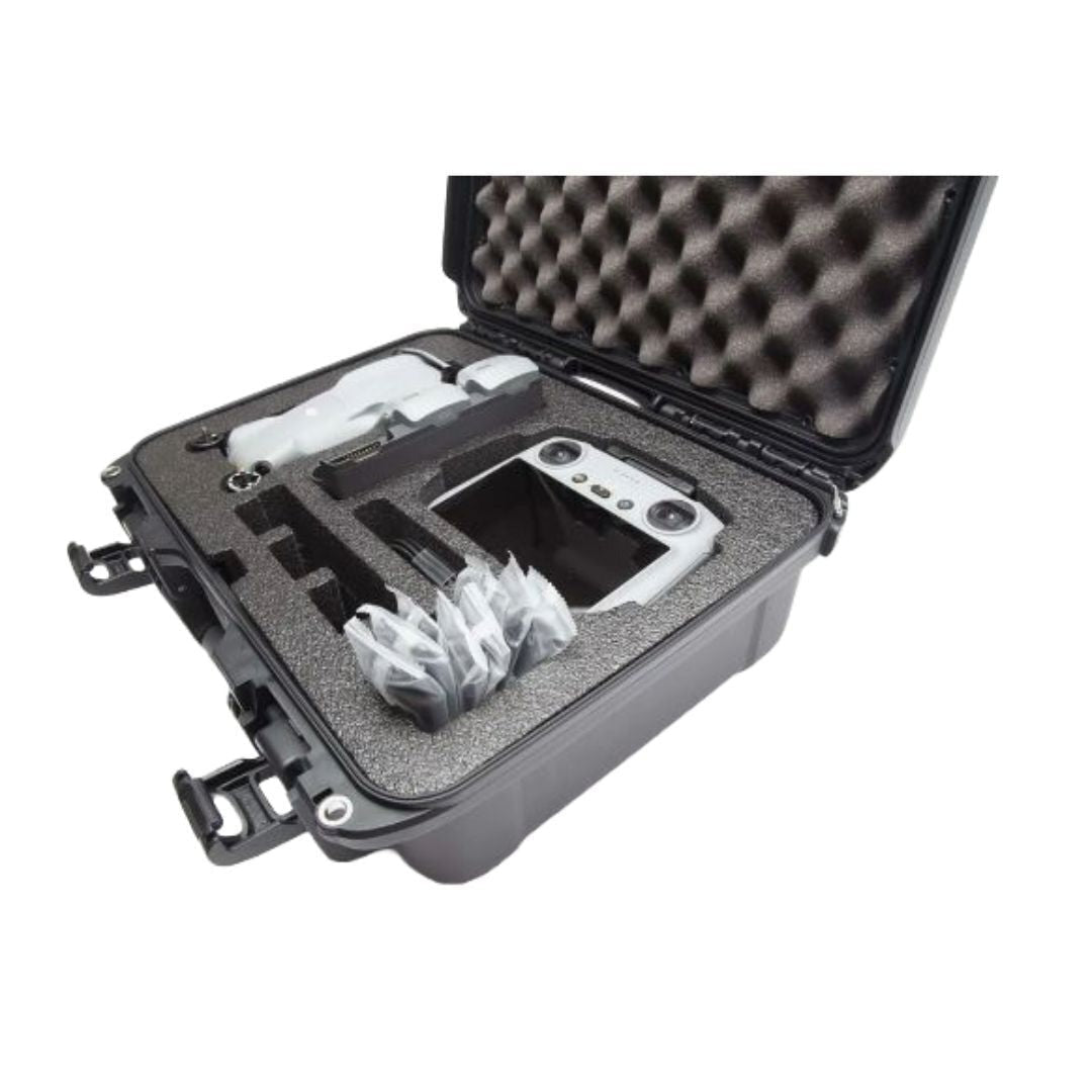 Nanuk 920 Waterproof and Dustproof Hardshell Protective Case for DJI Air 3 Fly More Combo (Graphite)
