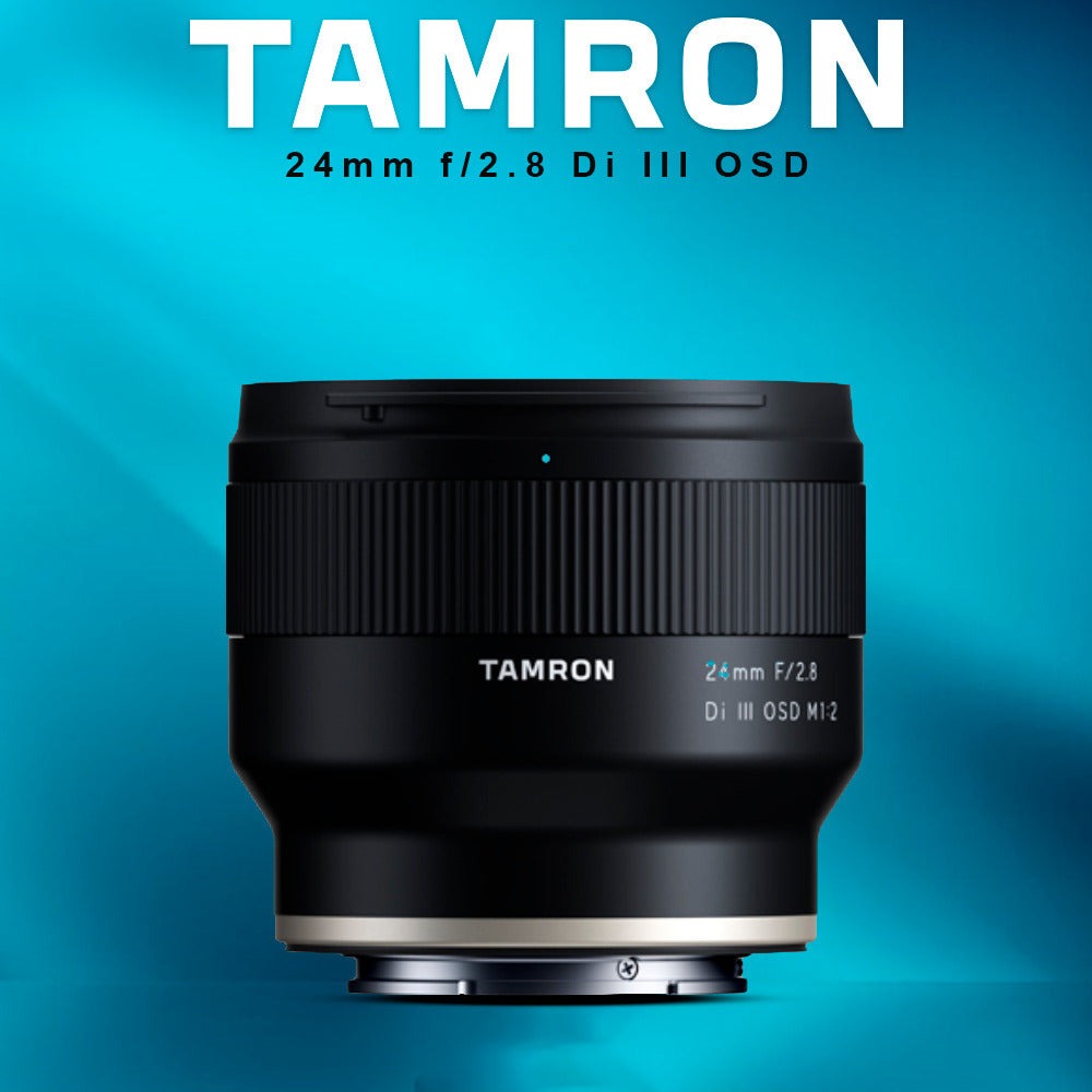 Tamron 24mm f/2.8 Di III OSD Wide-Angle Prime Lens for Sony E-Mount