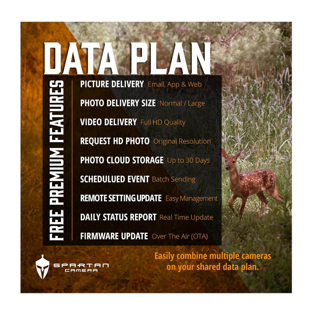 Spartan GoLive2 4G/LTE Trail Camera 10-Pck Bundle with 32GB Memory Card & Reader