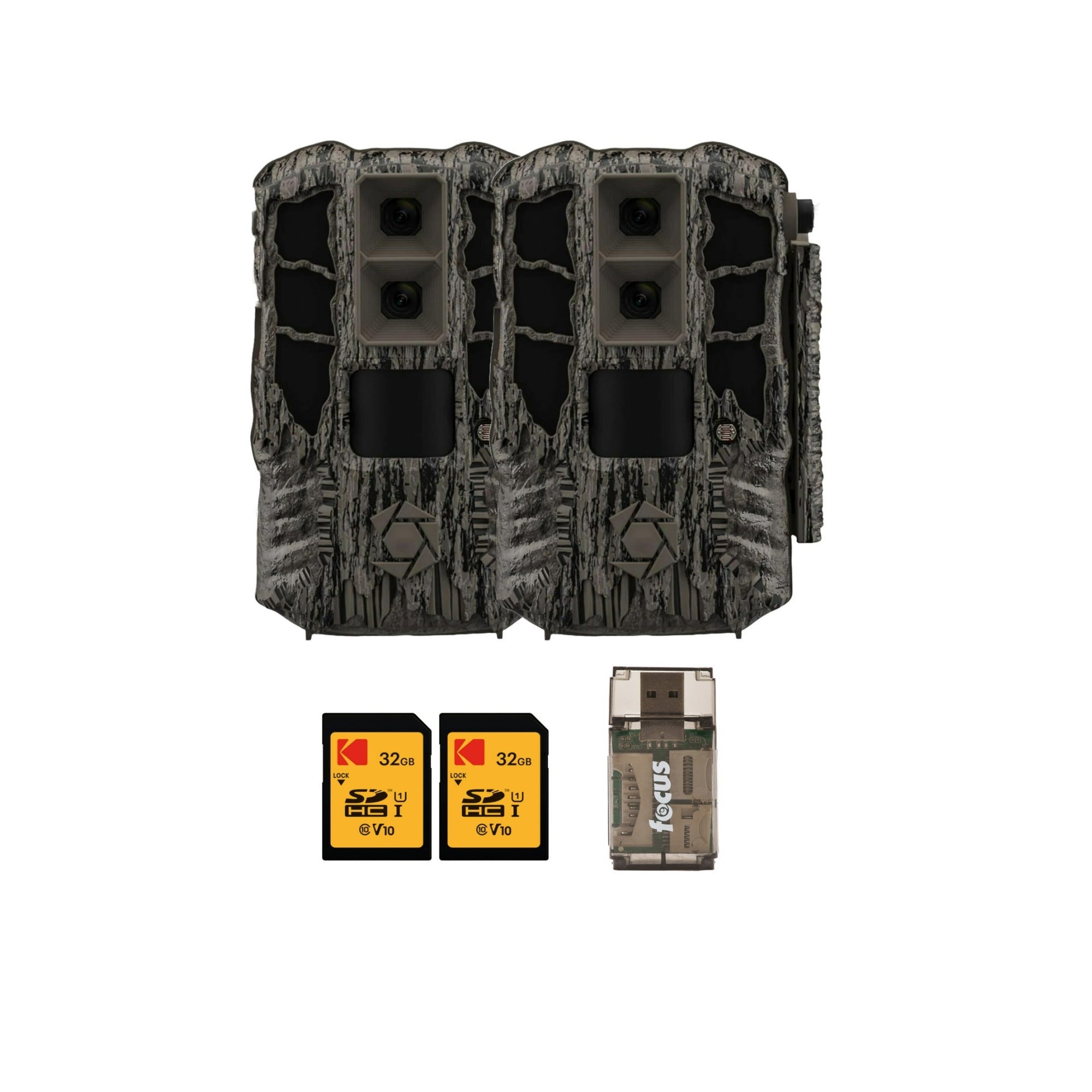 Stealth Cam Spectre 4K Pro 56MP Cellular Trail Camera (2-Pack) with Accessories