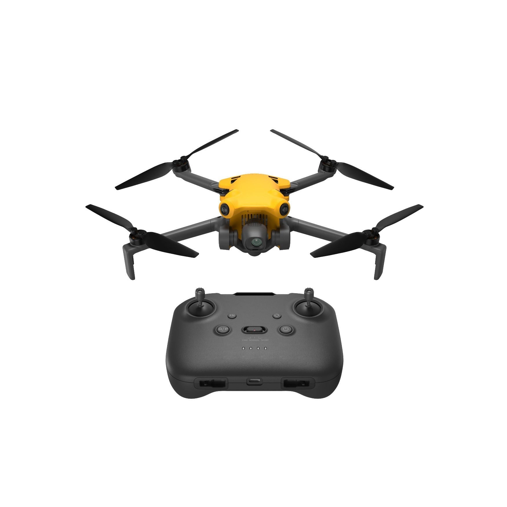 SKYROVER X1 48MP 4K Camera Drone with 32-Min Flight Time (Yellow)