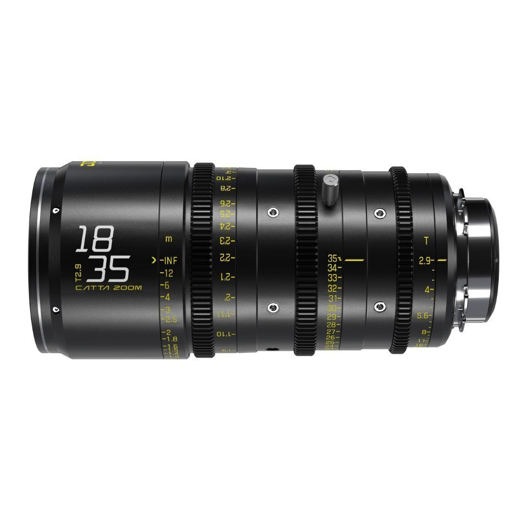 DZOFilm Catta Ace FF 18-35mm T2.9-22 Cine Zoom Lens for PL and EF Mounts with 16-Blade Iris (Black)