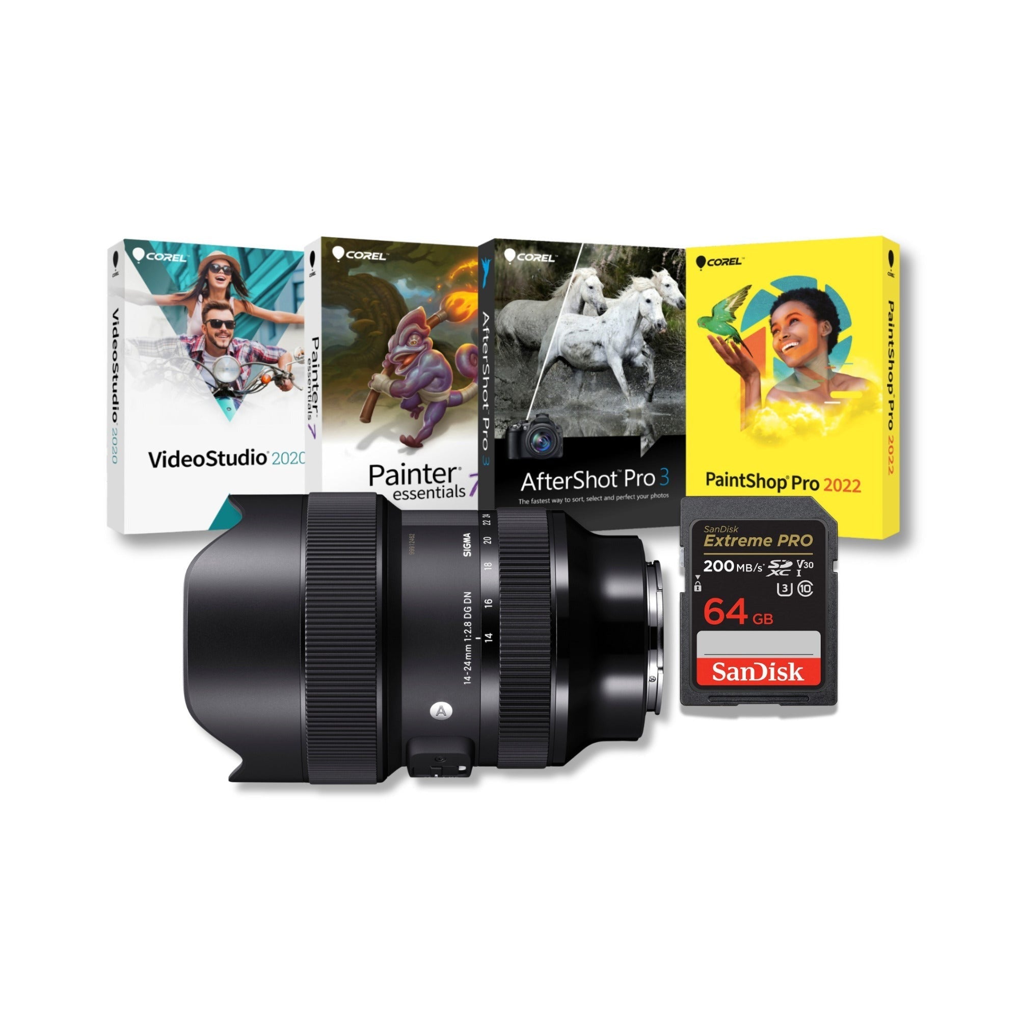 Sigma 14-24mm f/2.8 DG DN Art Full-Frame Lens (Sony E Mount) Bundle