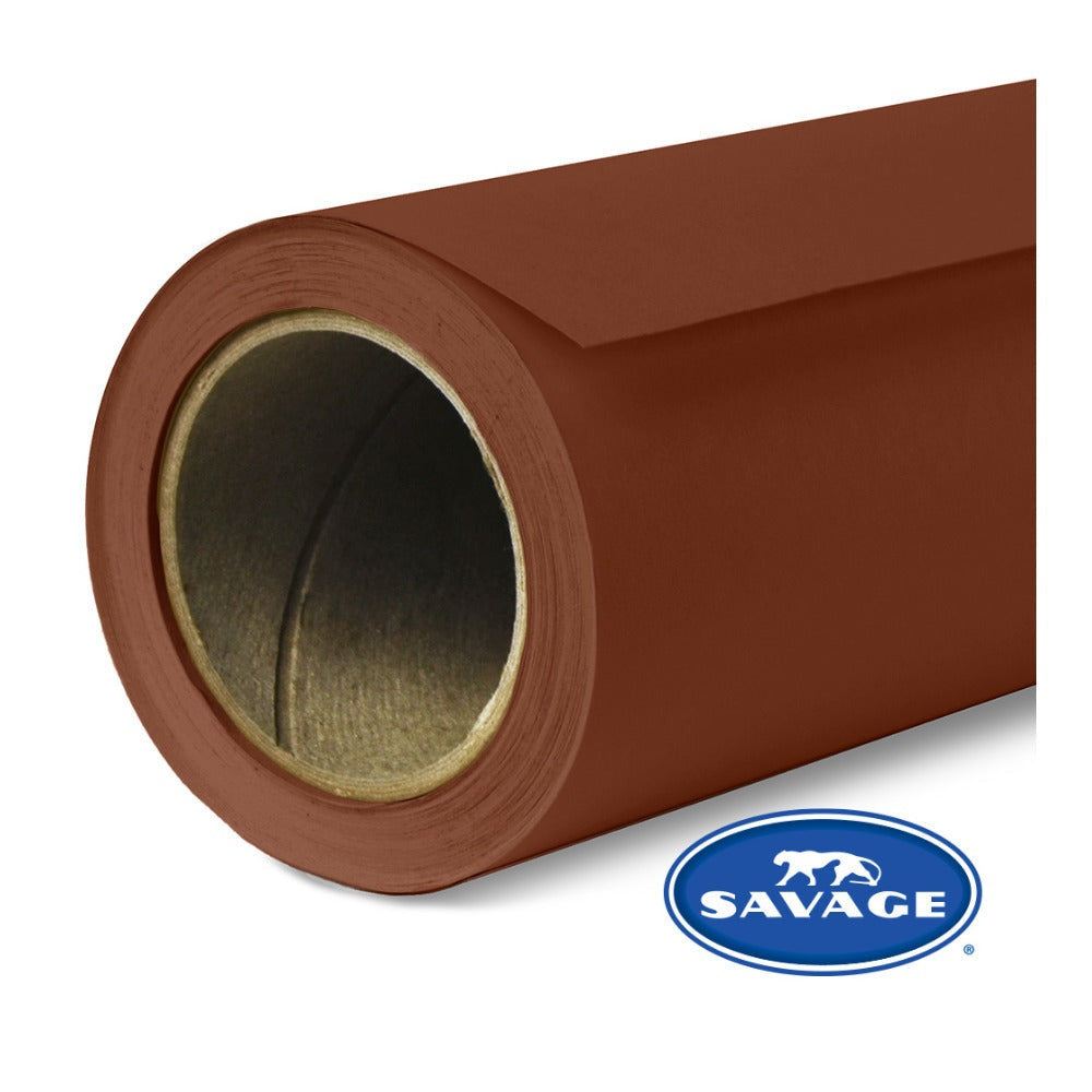 Savage Widetone 107 Inch x 36 Feet Seamless Background Paper (Chestnut)