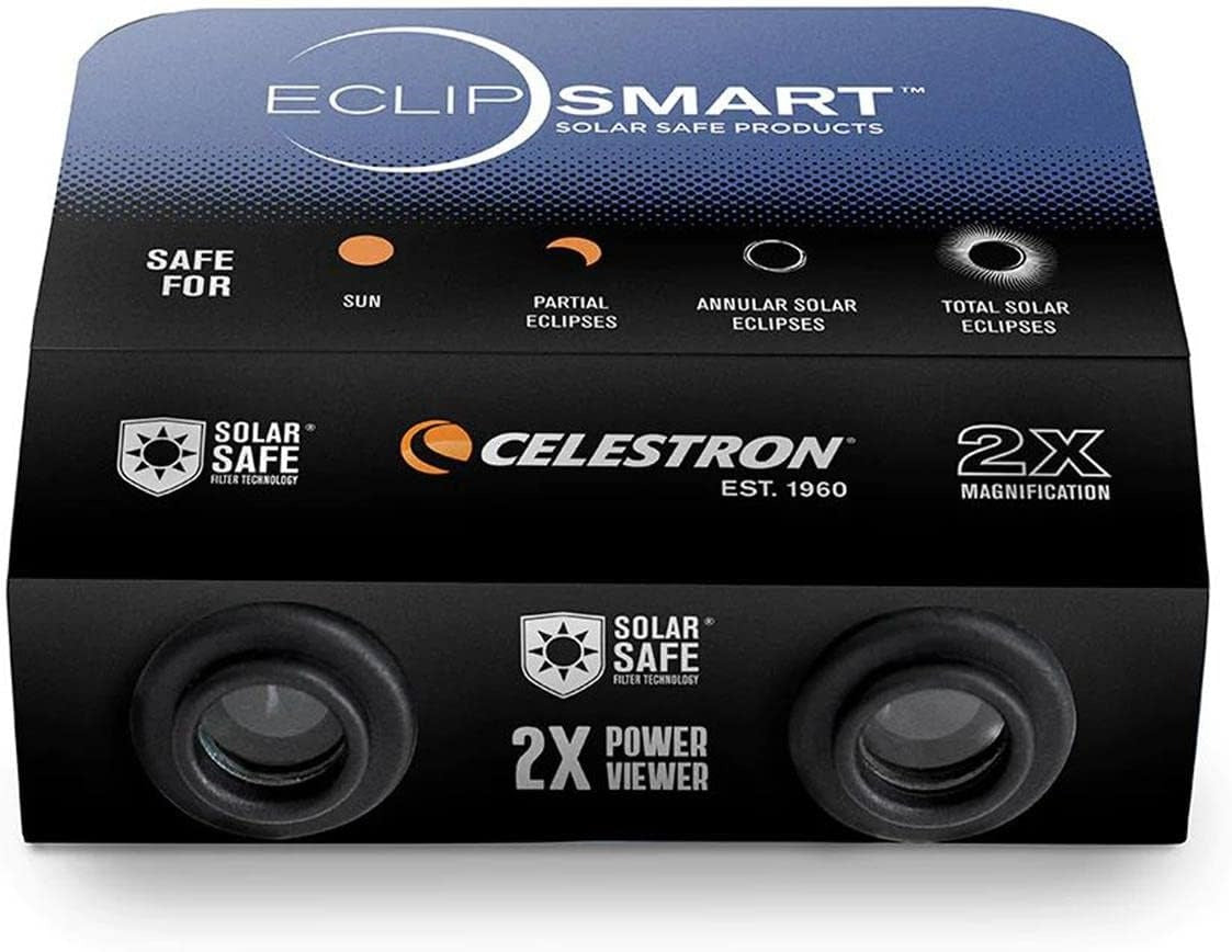 Celestron EclipSmart 2x Power Viewers Sun and Eclipse Observing Kit