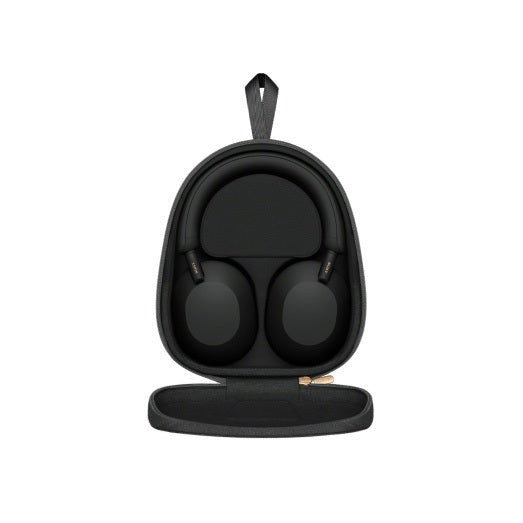 Sony WH-1000XM5 Wireless Noise Canceling Over-Ear Headphones (Black) Bundle