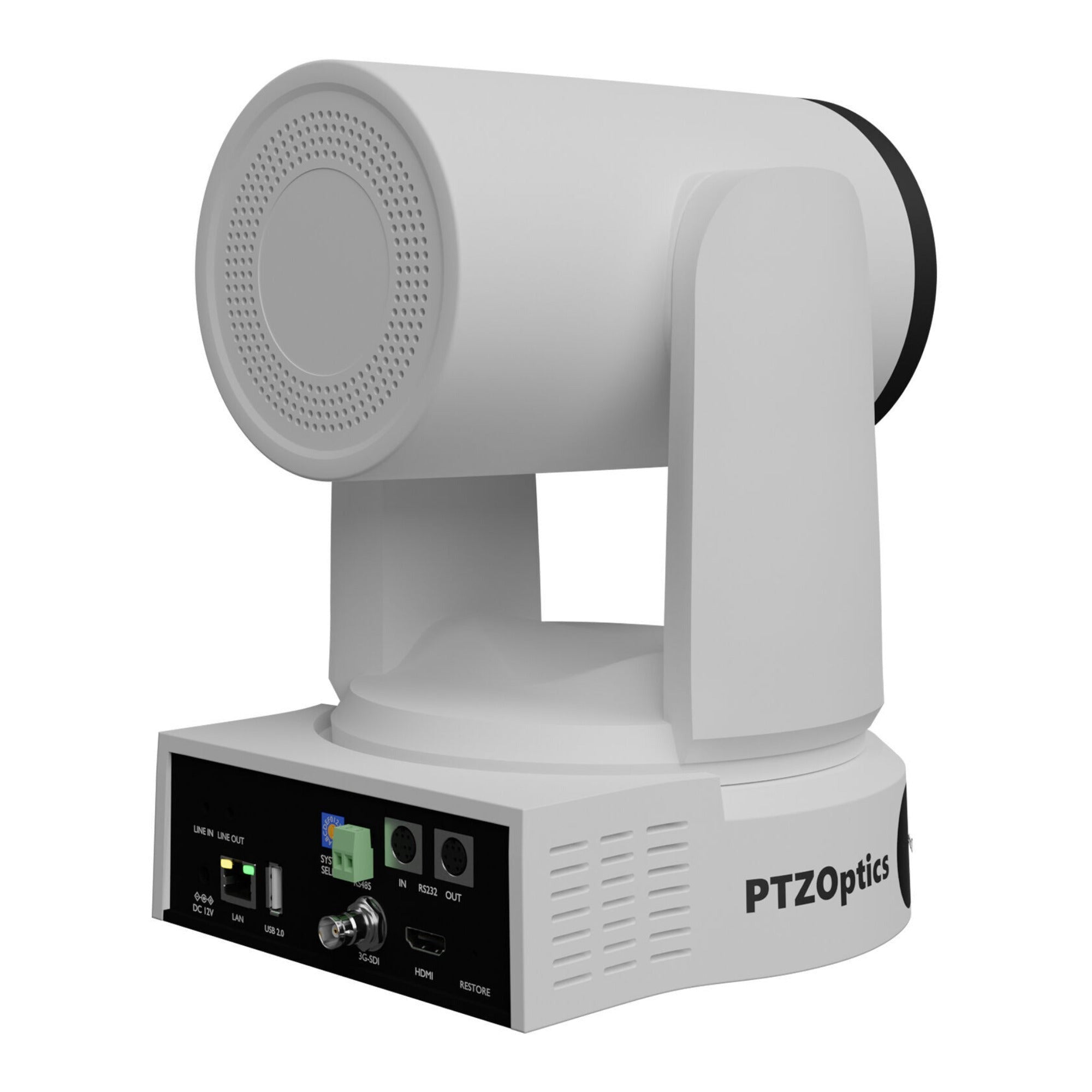 PTZOptics Link 4K SDI/HDMI/USB/IP PTZ Camera with 30x Optical Zoom (White)