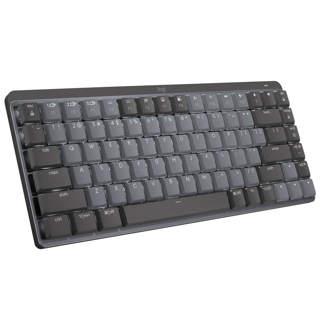 Logitech MX Keys Mechanical Mini Keyboard (Tactile) Bundle with Ergonomic Mouse