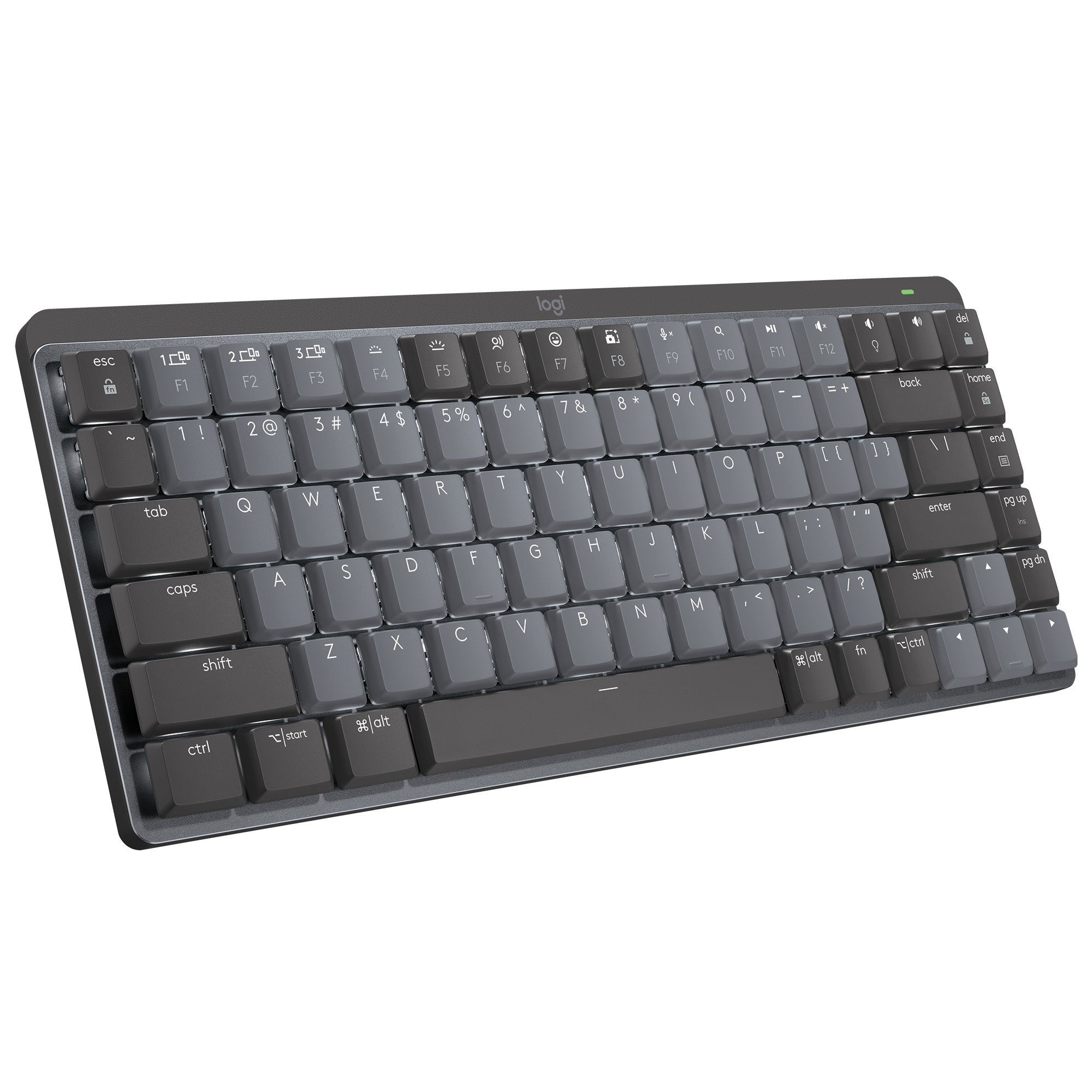 Logitech MX Keys Mechanical Mini Keyboard (Tactile) Bundle with Ergonomic Mouse