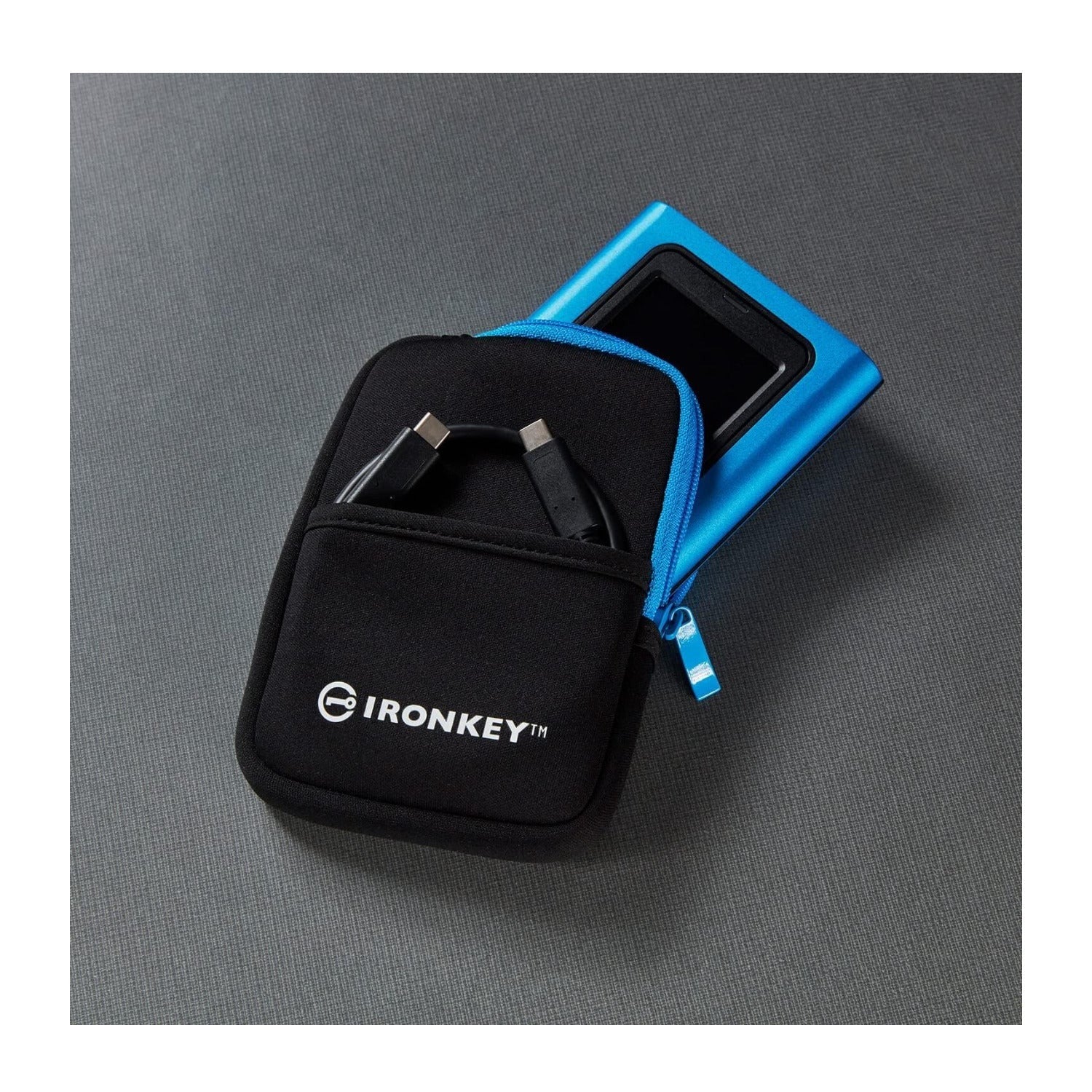 Kingston IronKey Vault Privacy 80 480GB External SSD (FIPS 197, XTS-AES 256)