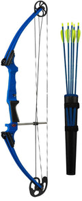 Genesis Archery Original Compound Bow Kit (Right Hand, Blue)