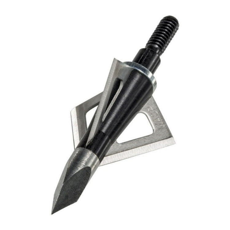 Wasp Boss 100-Grain Fixed-Blade Broadhead Arrow (6-Pack) and Case Bundle