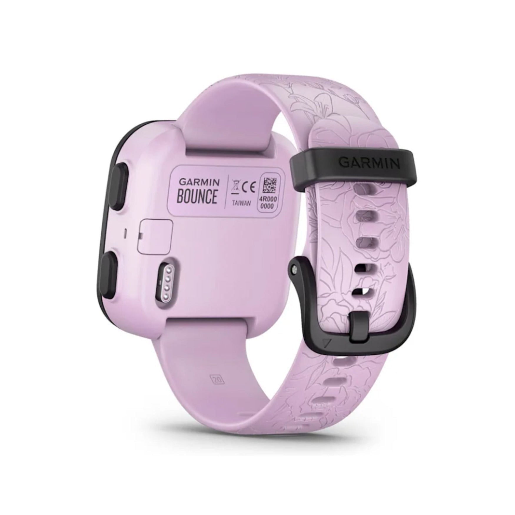 Garmin Bounce Kids GPS Smartwatch (Lilac Floral)