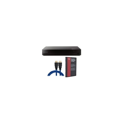 Sony Streaming Blu-ray Disc Player with Lens Cleaner and HDMI Cable