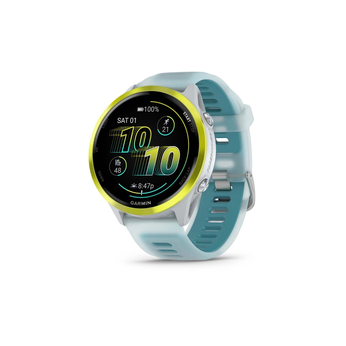 Garmin Forerunner 570 GPS Running Smartwatch (Turquoise) Outdoor Bundle