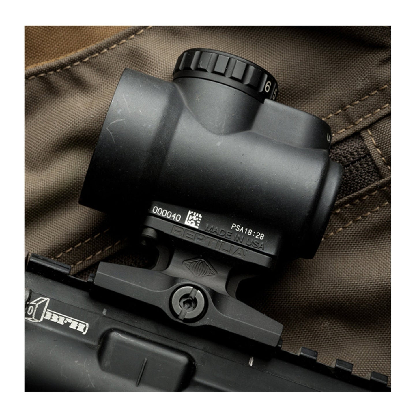 DOT Mount For Trijicon MRO Lower 39mm Height and Lightweight (Black)