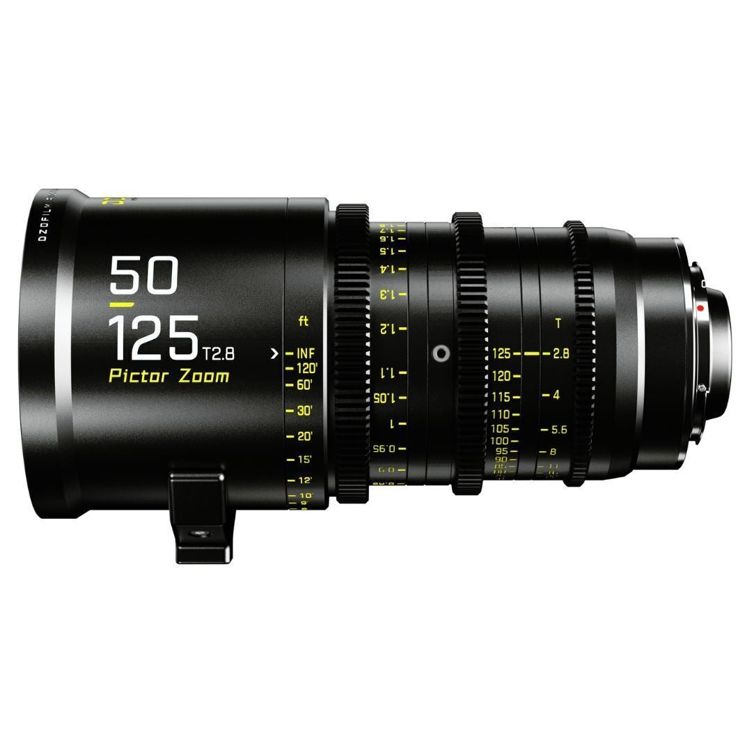 DZOFilm Pictor Zoom 50-125mm T2.8 Super 35 Parfocal Lens (PL Mount and EF Mount)