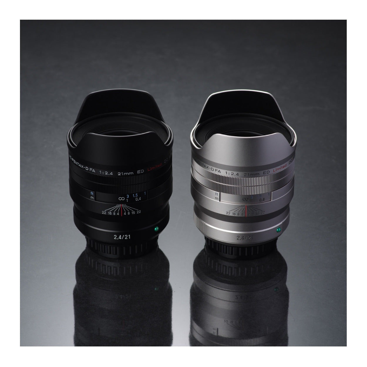 Pentax HD PENTAX-D FA 21mm f/2.4ED Limited DC WR Lens (Silver)
