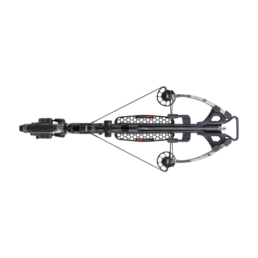 TenPoint Titan X Decock 400 FPS Forward Draw Crossbow (Moss Green) Bundle with Accessories