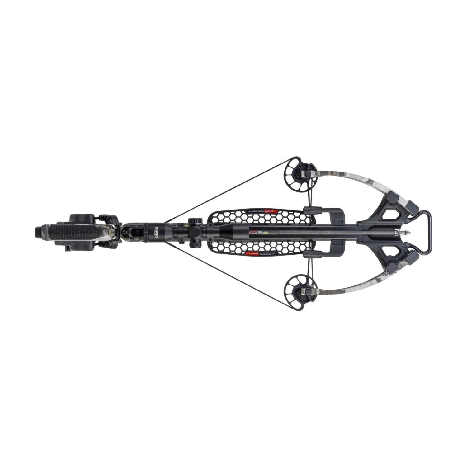 TenPoint Titan X Decock 400 FPS Forward Draw Crossbow (Moss Green) Bundle with Accessories