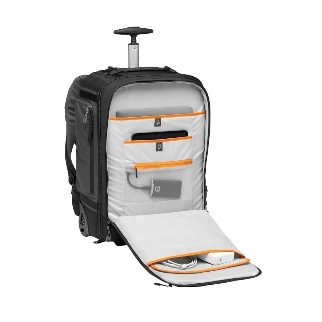 Lowepro Pro Trekker RLX 450 AW II Professional Camera Convertible Backpack Roller (Gray)